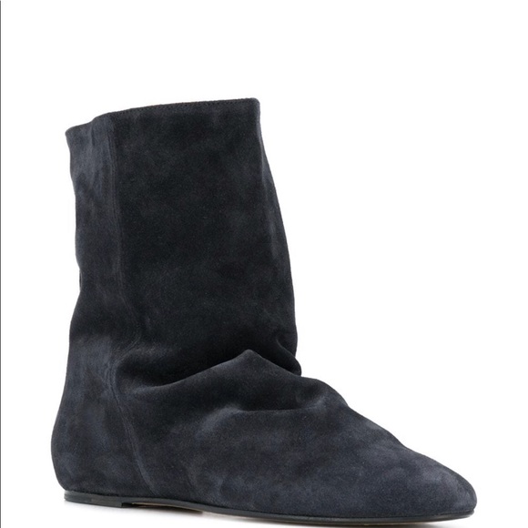 Isabel Marant pull on boots w/ shearling Sz 37 - Picture 2 of 3